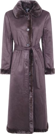 Ralph Lauren Coat Unlined Circuit Brown