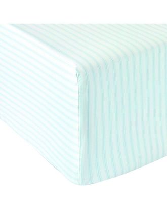 Anne de Sol&egrave;ne Anne De Solene Eole 200 Thread Count Organic Cotton Fitted Sheet