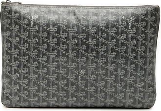 Goyard Pre-owned Goyard Goyardine Senat MM Ladies SOA 120192