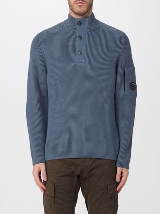 C.P. Company C. P. COMPANY Maglia a lupetto slim fit in misto cotone con tre bottoni