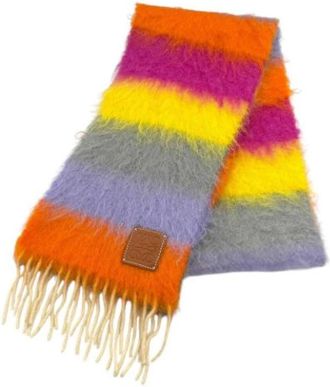 Loewe Pre-owned Stole - - Pre-owned - Donna - Multicolore - ONE SIZE