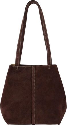 Vanessa Bruno Pm Shopper Bag - Dames - Shoppers - Bruin - ONE Size - Su&egrave;de - Tassen