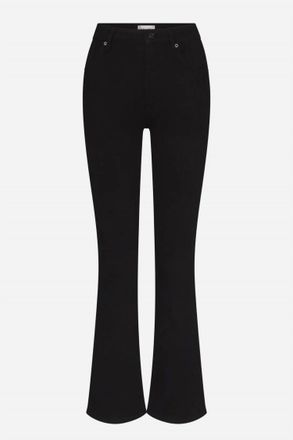 Frame Denim Womens Reboot High Rise Jeans In Black