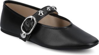 Journee Collection Womens Naveah Studded Ballet Flats