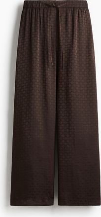 H&M Weite Hose - Brown