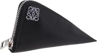 Loewe Pre-owned Portemonnee - Dames - Vintage Accessoires - Zwart - ONE Size - Leer - Vintage