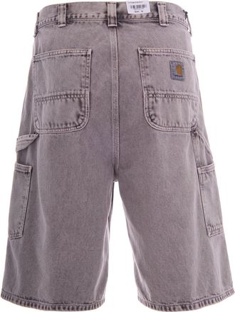 Carhartt Work in Progress Mens Bermuda Shorts Og Single Knee Shale