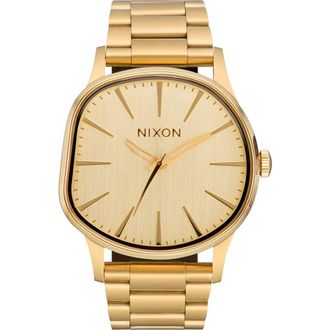 Nixon Sentry Wobble Bracelet Watch, 42mm in All Gold at Nordstrom