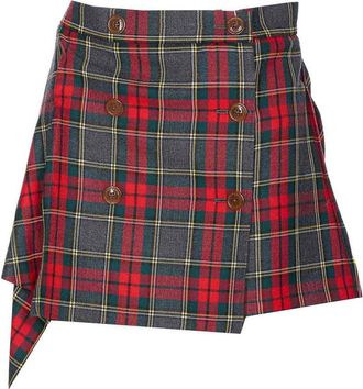 Vivienne Westwood Multicolor Marta Kilt Skirt