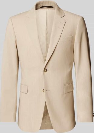 Tiger Of Sweden Slim Fit 2-Knopf-Sakko mit Pattentaschen Modell Justin in Sand, Gr&ouml;&szlig;e 50