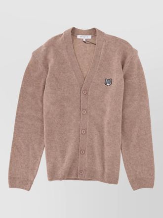 Maison Kitsun&eacute; wool cardigan
