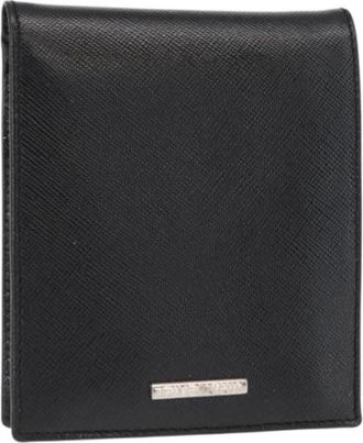 Givenchy Pre-owned Wallets, female, Black, Size: ONE SIZE Pre-owned Leather Wallet
