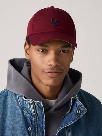 Levi's Monogram Cap - Mens - One Size - Purple / Tawny Port