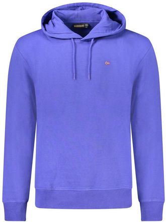 Napapijri Blauwe Katoenen Heren Sweatshirt