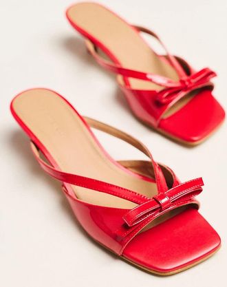 Flattered Jordan Bow Kitten Heels