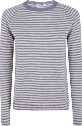 base Sweater Striped Round Neck