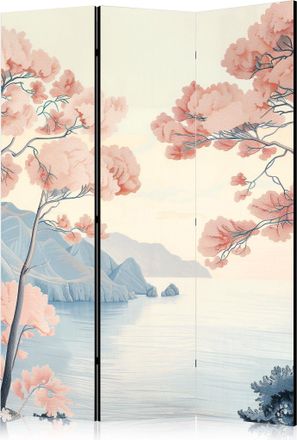 Artgeist Biombo Decorativo Artgeist Tela Madera Rosa 135x172 Cm