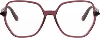 Dior Square Full Rim Eyeglasses - Pink