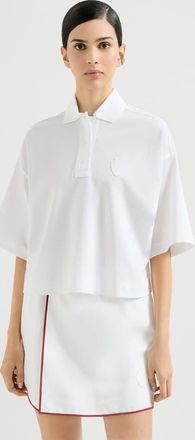 Brunello Cucinelli Piqu&eacute; polo shirt in White at Nordstrom, Size Xx-Small Eu