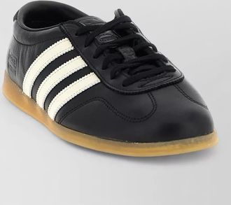 adidas leather gazelle lo pro low-top sneakers