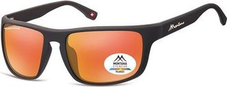 Montana Eyewear SP314 Polarized SP314D Mens Sunglasses Black Size 58