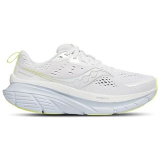 Saucony Womens Guide 18 - Running Shoes White/Ice Melt Size 12.0
