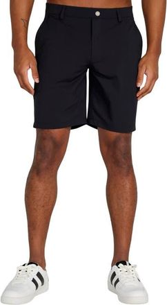 Redvanly Hanover 7.5-Inch Pull-On Shorts in Tuxedo at Nordstrom, Size X-Large