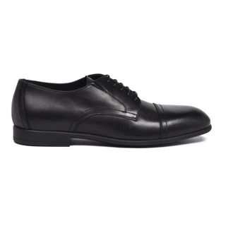 Baldinini Schoenen met veters - Heren - Nette schoenen - Zwart - 42 1/2 EU - Leer - Schoenen