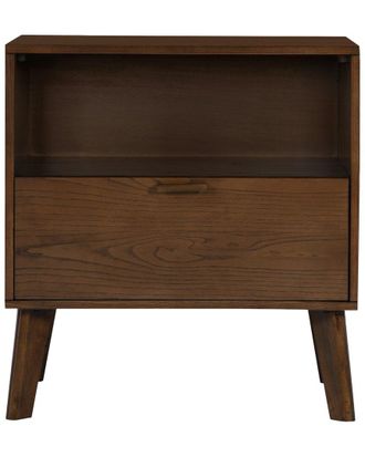 Linon Hudson 1-Drawer Nightstand