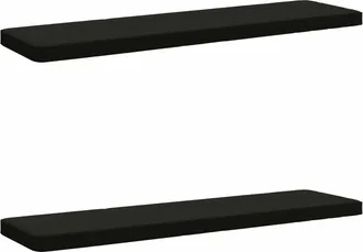 vidaXL Cojines Para Banco De 2 Piezas Vught 2 Uds. 100% Poli&eacute;ster Vidaxl