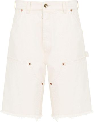 Maison Margiela Shorts denim - Bianco