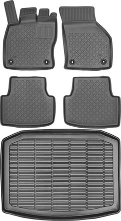OEM Juego De Alfombrillas Para Coche Y Maletero Para Seat Le&oacute;n Iv Hatchback A Partir De 2020