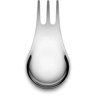 Alessi GIMR01S4 Set di Quattro Posate Multiuso di Design, Acciaio Inossidabile 18/10