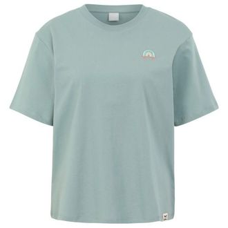 Iriedaily Skate Heart Tee T-Shirt f&uuml;r Damen | t&uuml;rkis