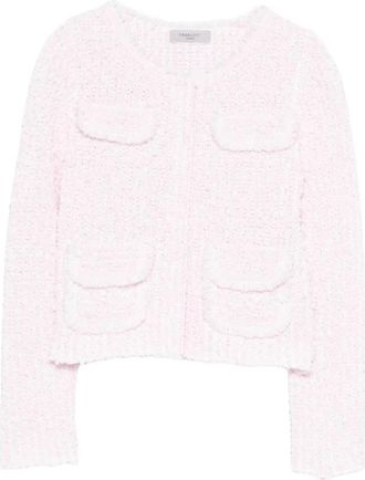 Charlott Cardigan - Dames - Vesten - Roze - S - Truien & Vesten