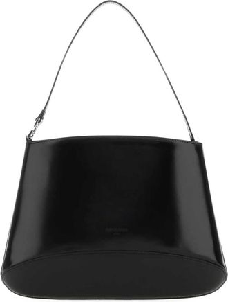 Low Classic Shoulder Bags - Dames - Schoudertassen - Zwart - ONE Size - Leer - Tassen