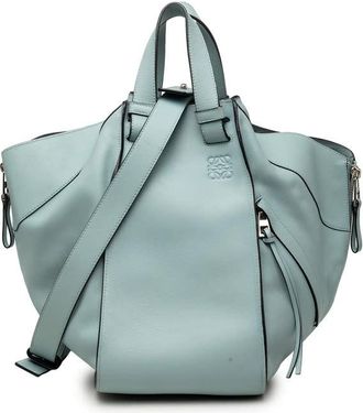 Loewe Pre-owned Loewe Medium Leather Hammock Satchel Ladies A4SDU8V28AH79GB9