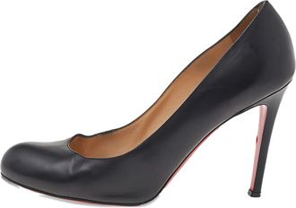 Christian Louboutin 105mm leather heeled pumps - Black
