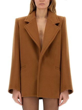 Saint Laurent Kurzwollmantel