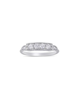 Rina Limor 10K 0.32 Ct. Tw. Diamond Bar Ring