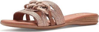 Andr&eacute; Assous Neela Womens Sandals Cognac Raffia : 11 M, Synthetic
