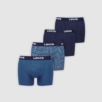 Levi's Boxer Brief 4 pack - Mens - L - Blue