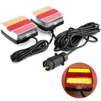 OEM Par De Luces De Seguridad Led Magn&eacute;ticas De 12 V Para Remolque, Cami&oacute;n, Coche, Etc