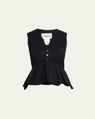 Nackiy&eacute; Bang Bang Peplum Vest