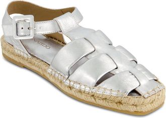 Bernardo Monri Leather Espadrille