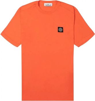 Stone Island T-shirt Orange 761524113-V0032