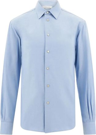 Ferragamo Camicia con bottoni automatici - Blu