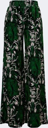 La DoubleJ Printed jersey palazzo pants