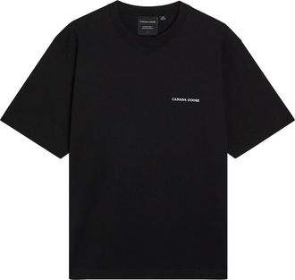 Canada Goose Novo Graphic Print Cotton T-shirt - Black - Xxl
