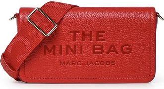 Marc Jacobs Tassen, Dames, Rood, ONE Size, Leer, De Leren Mini Tas